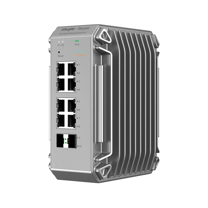 Ruijie Networks RG-NIS3100-8GT2SFP-HP switch Gestionado L2 Gigabit Ethernet (10/100/1000) Energía sobre Ethernet (PoE)