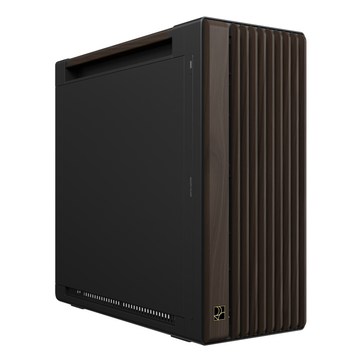 ASUS ProArt PA602 Wood Edition Modern Black - Metal Panel Midi Tower Negro, Madera