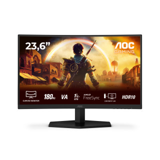 AOC G4 C24G42E pantalla para PC 59,9 cm (23.6") 1920 x 1080 Pixeles Full HD LED Negro, Rojo