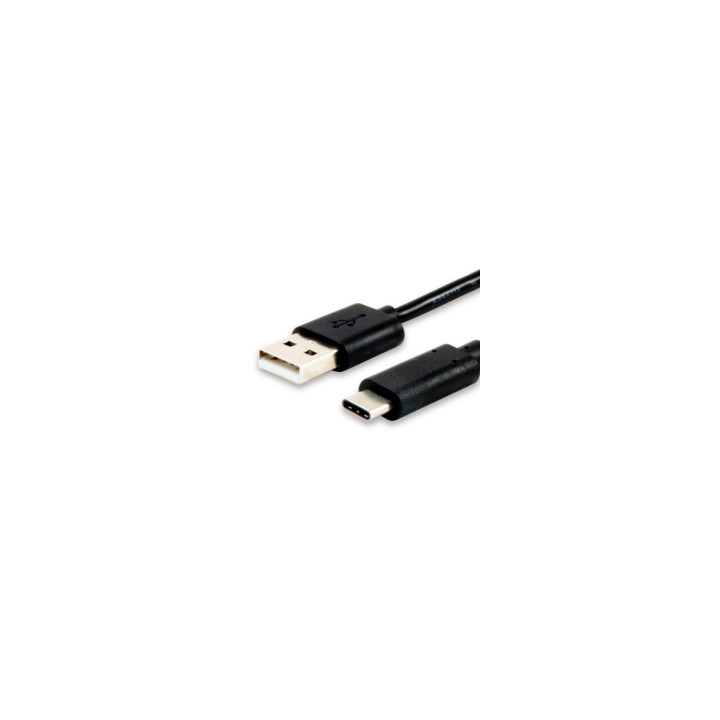 CABLE USB A M A USB C M 1MT EQUIP NEGRO 12888107