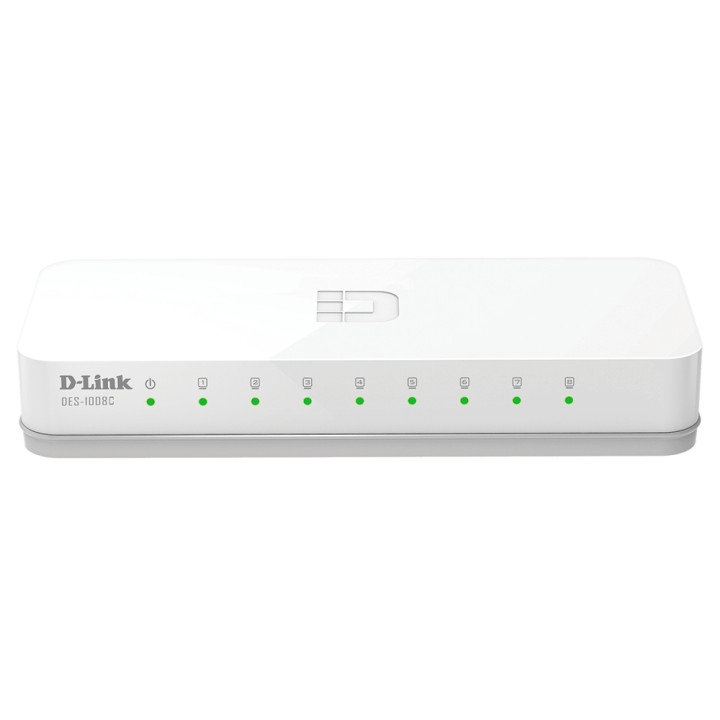 D-Link 0 No administrado Fast Ethernet (10/100) Escritorio Blanco