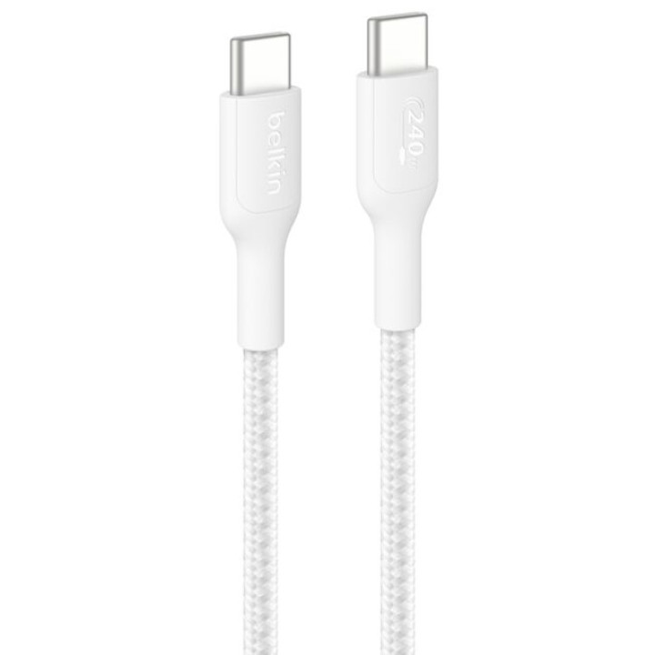 Belkin BoostCharge Pro cable USB 2 m USB C 240 W Blanco