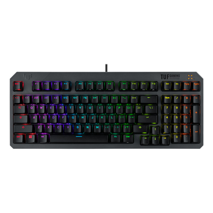 ASUS TUF Gaming K3 Gen II teclado Juego USB QWERTY Negro
