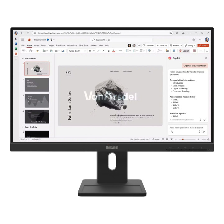 Lenovo ThinkVision E22-40 Monitor