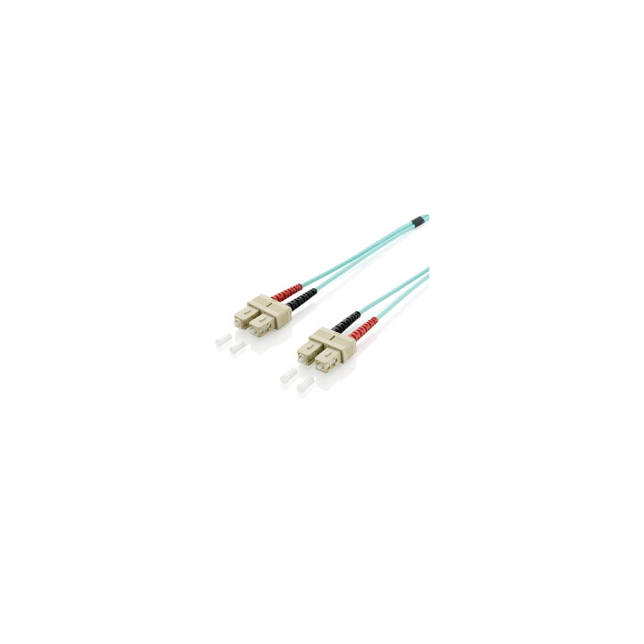 CABLE FIBRA OPTICA DUPLEX SC/SC 1MT EQUIP 255321