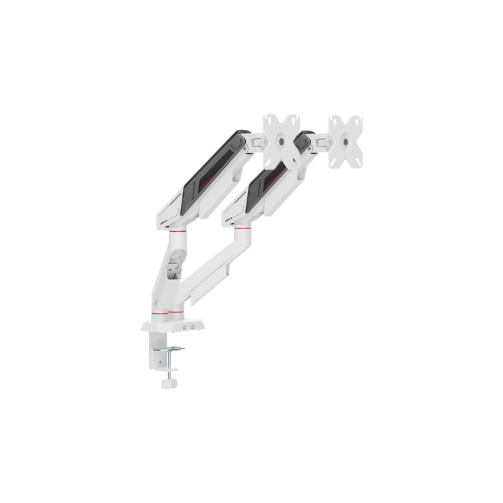 White Shark KHUFU-II soporte para monitor 88,9 cm (35") Escritorio Blanco