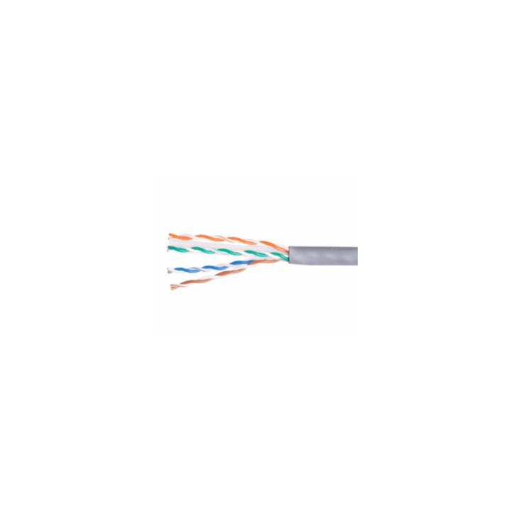 BOBINA CABLE UTP CAT-6 305MT EQUIP GRIS 401496
