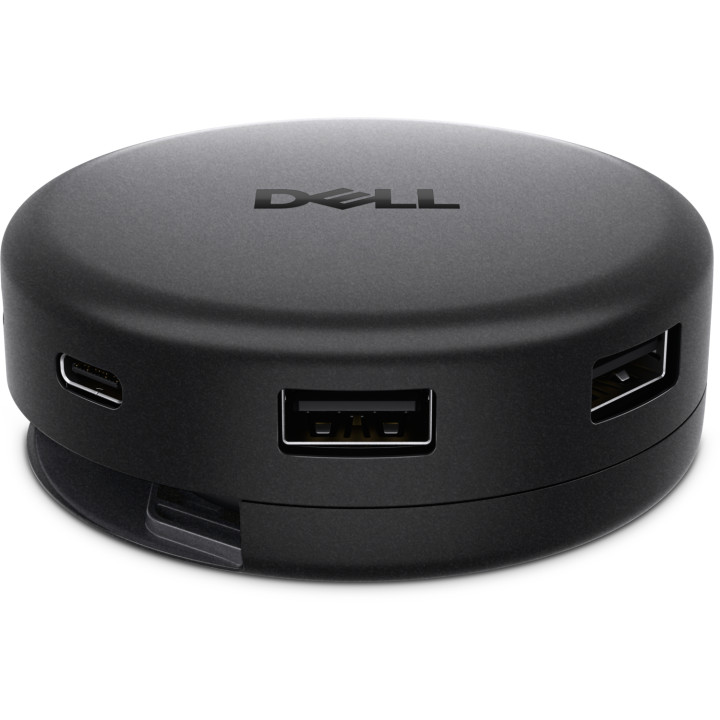 DELL DA326 Alámbrico USB 3.2 Gen 1 (3.1 Gen 1) Type-C Negro