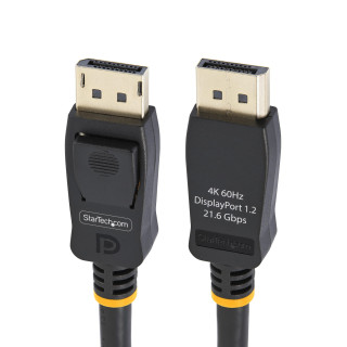 StarTech.com Cable DisplayPort 1.2 4K 60Hz de 2m - Cable DP UHD con Pestillos - con Certificación VESA - Cable para...
