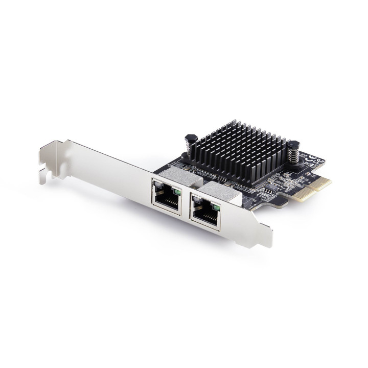 StarTech.com Tarjeta de Red Ethernet PCI Express de 2 Puertos Gigabit 5G - Tarjeta Adaptador Ethernet PCI-E Chipset...