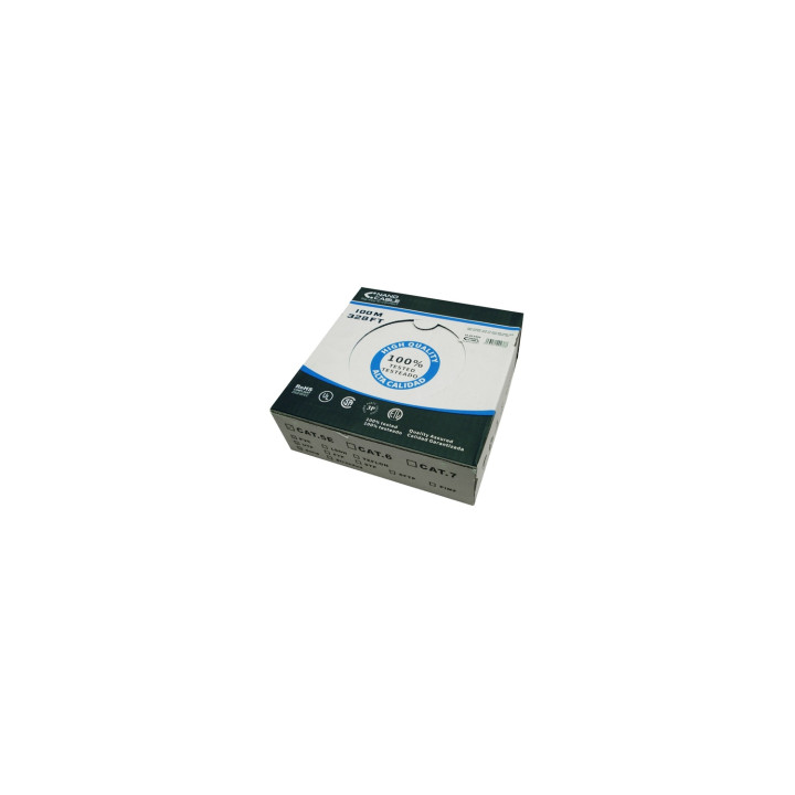 BOBINA CABLE FTP CAT-5E 100MT FLEXIBLE BLANCO 10.20.0702-FLEX