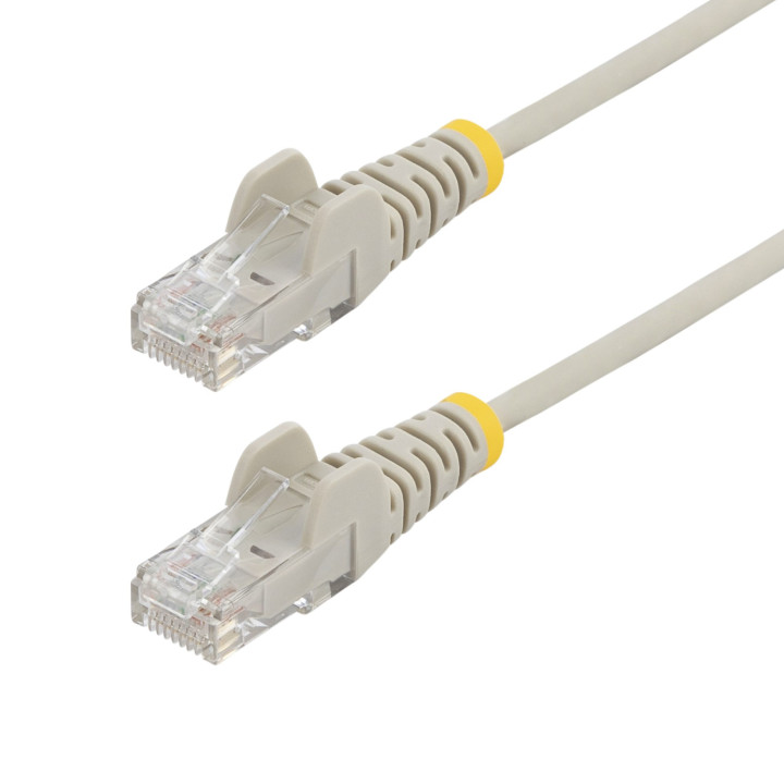 StarTech.com N6PAT25CMGRS cable de red Gris 0,25 m Cat6 U/UTP (UTP)
