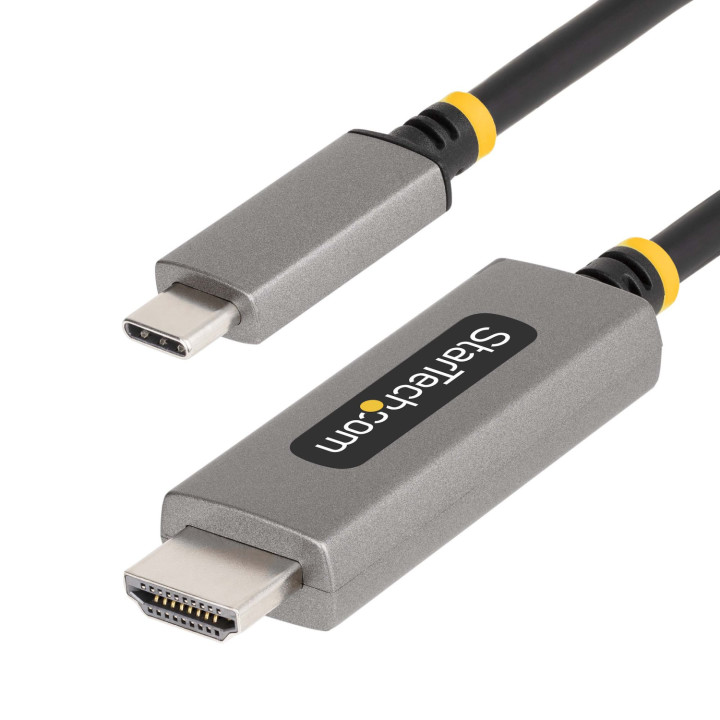 StarTech.com Cable Adaptador de 1m USB-C a HDMI - 8K 60Hz - 4K 144Hz - HDR10 - Cable Conversor de Vídeo USB tipo C a...