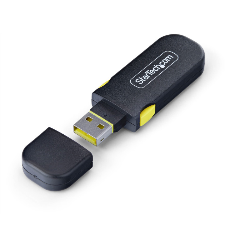 StarTech.com Llave de Bloqueo USB-A - 4 Tapones Antipolvo USB-A con Pestillo - Protectores Guardapolvos de Puerto USB a