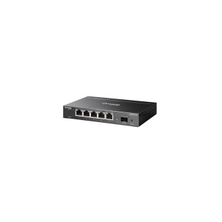 TP-Link Omada ES206X-M2 switch Gestionado L2 2.5G Ethernet (100/1000/2500) Montaje en pared/escritorio Negro