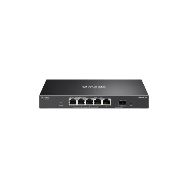 TP-Link ES206XPP-M2 switch Gestionado L2 2.5G Ethernet (100/1000/2500) Energía sobre Ethernet (PoE) Montaje en...
