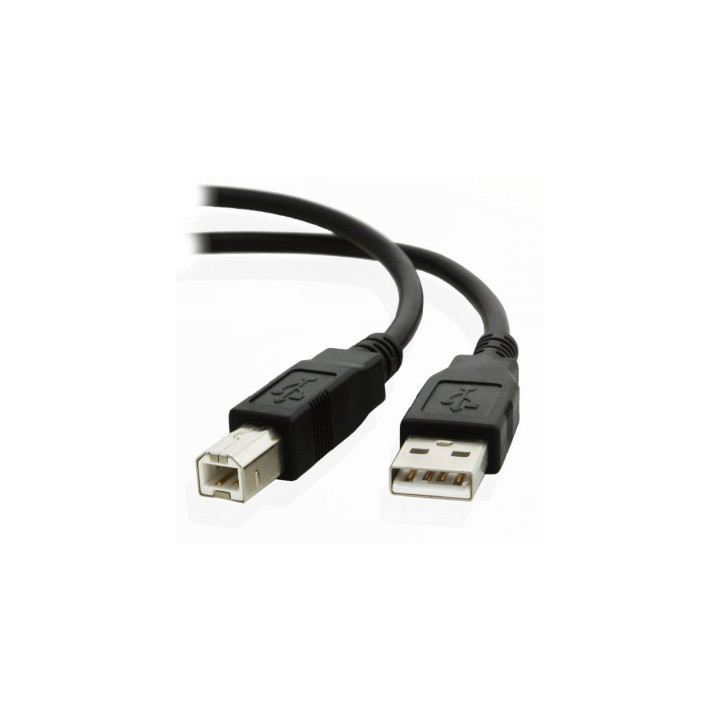 CABLE USB NANO CABLE USB2.0 A/M - USB2.0 B/M 1.0M NEGRO IMPRESORA 10.01.0102-BK