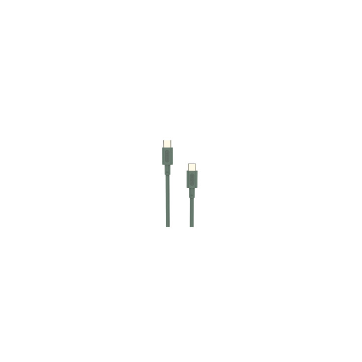 Cable Nubbeh Elisium USB-C a USB-C 1 m 3A Verde TPE