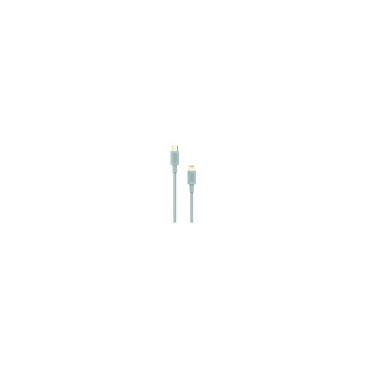 Cable Nubbeh Elisium Lightning a USB-C 1 m 2A Turquesa TPE