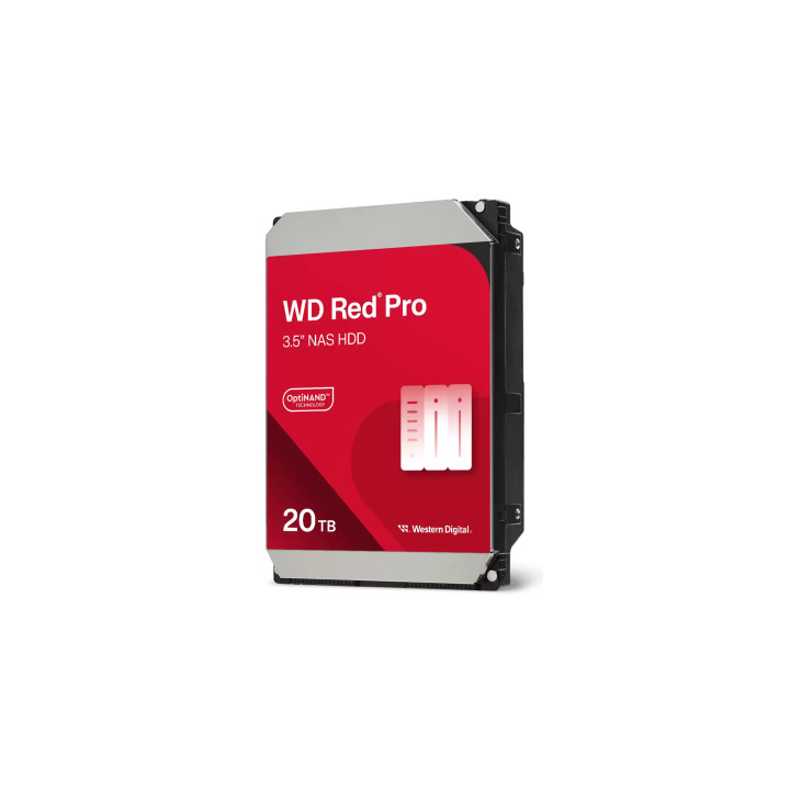 Western Digital Red Pro WD202KFGX disco duro interno 20 TB 7200 RPM 512 MB 3.5" Serial ATA III