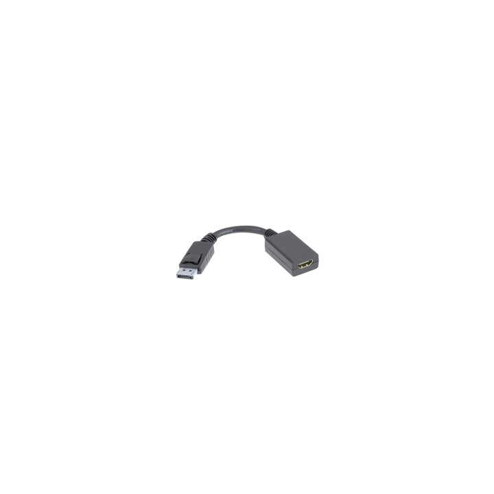 ADAPTADOR CONVERSOR DISPLAYPORT M A HDMI H 0.15MT NANOCABLE NEGRO 10.16.0502