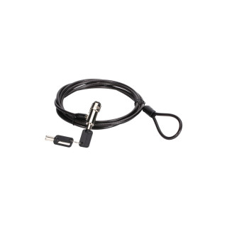 Conceptronic CUSTODIO02BNM cable antirrobo Negro 1,8 m