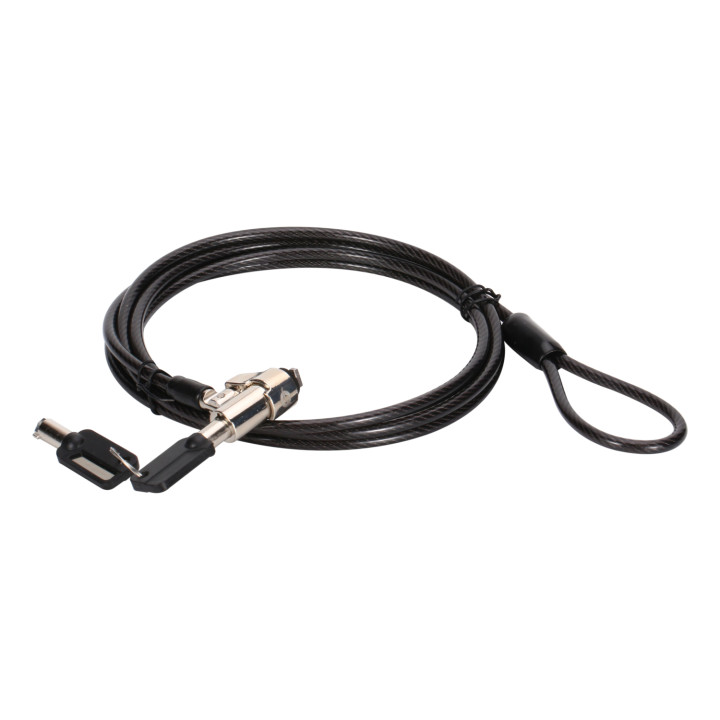 Conceptronic CUSTODIO02BSM cable antirrobo Negro 1,8 m