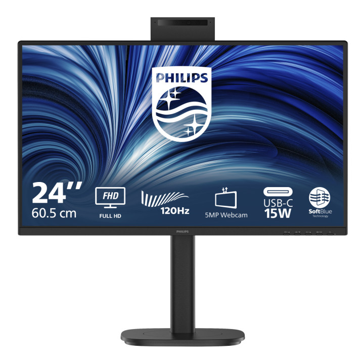 Philips 3000 series 24B2N3200JH/00 pantalla para PC 60,5 cm (23.8") 1920 x 1080 Pixeles Full HD LCD Negro