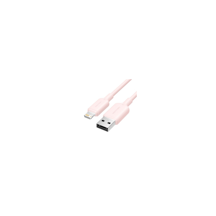Vention LAMPH cable de conector Lightning 2 m Rosa