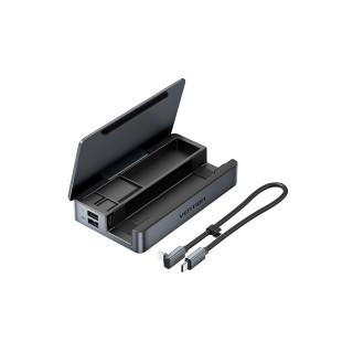 Vention TPZH0 base de conexión para disco duro Gris