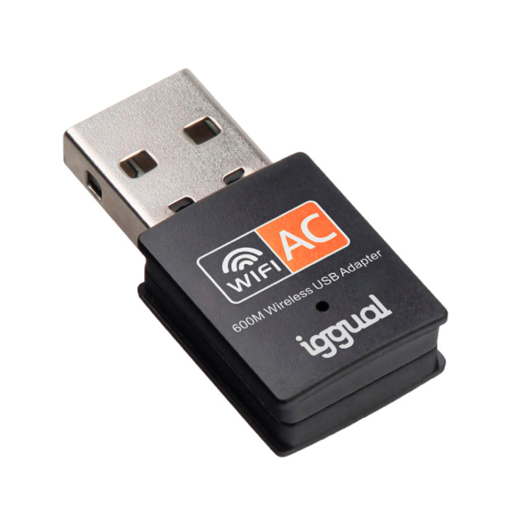 iggual Adaptador USB Wifi 600 Mbps dual 2.4G/5G