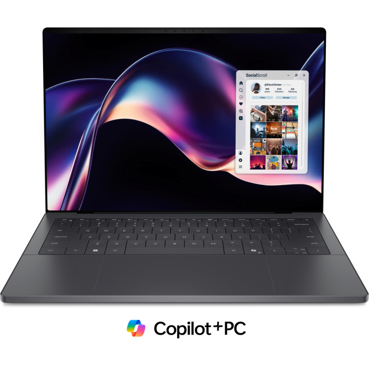 DELL XPS 14 DA14260 Copilot+ PC Intel Core Ultra X7 358H Portátil 35,6 cm (14") Pantalla táctil 2.8K 32 GB...