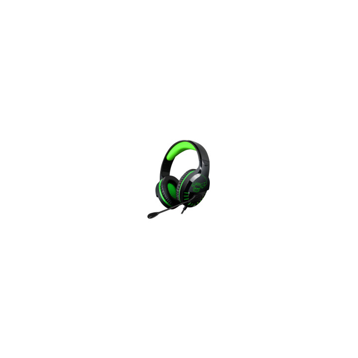 Spirit of Gamer PRO-H3 XBOX EDITION Auriculares Alámbrico Diadema Juego Negro, Verde