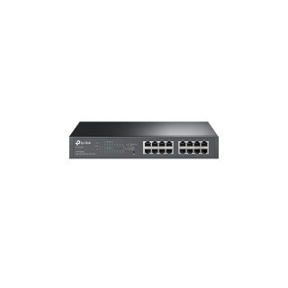 SWITCH TP-LINK 16PTOS POE NEGRO TL-SG1016PE