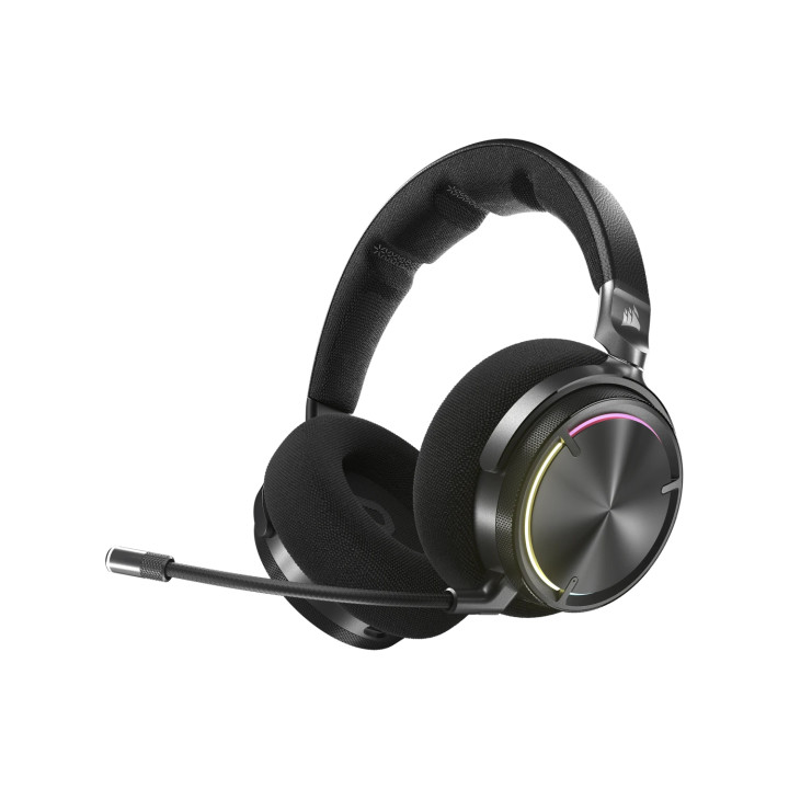 Corsair VIRTUOSO MAX WIRELESS, Carbon Auriculares Inalámbrico De mano Juego Bluetooth Carbono