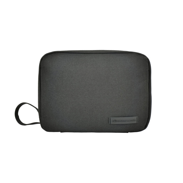 Conceptronic UMBRIX01B bolso y bandolera Poliéster, Tereftalato de polietileno reciclado (rPET) Negro Unisex Bolso de...