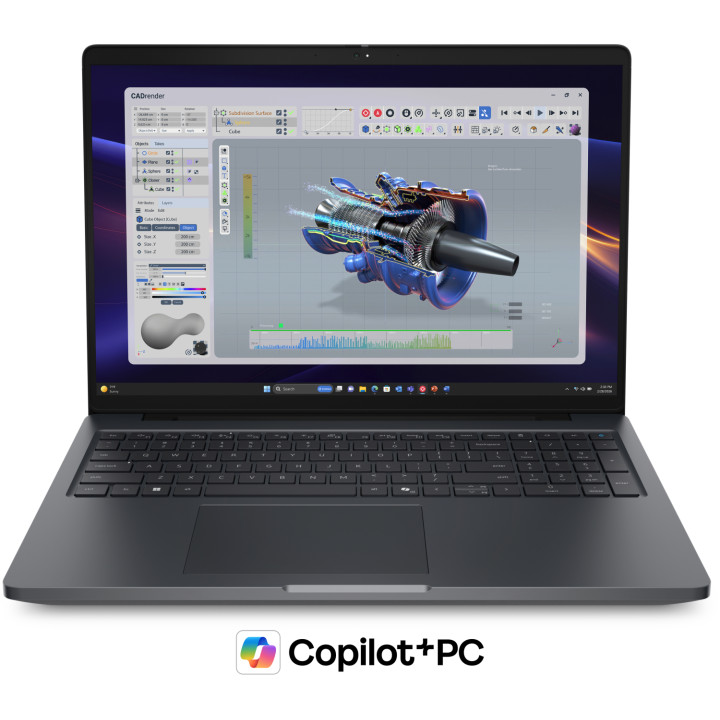 DELL Pro Precision 5 16 PW516261 Copilot+ PC Intel Core Ultra 9 386H Portátil 40,6 cm (16") Full HD+ 64 GB...