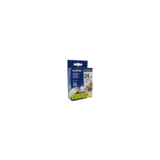 CINTA LAMINADA BROTHER TZe251 BLANCO NEGRO TZe-251