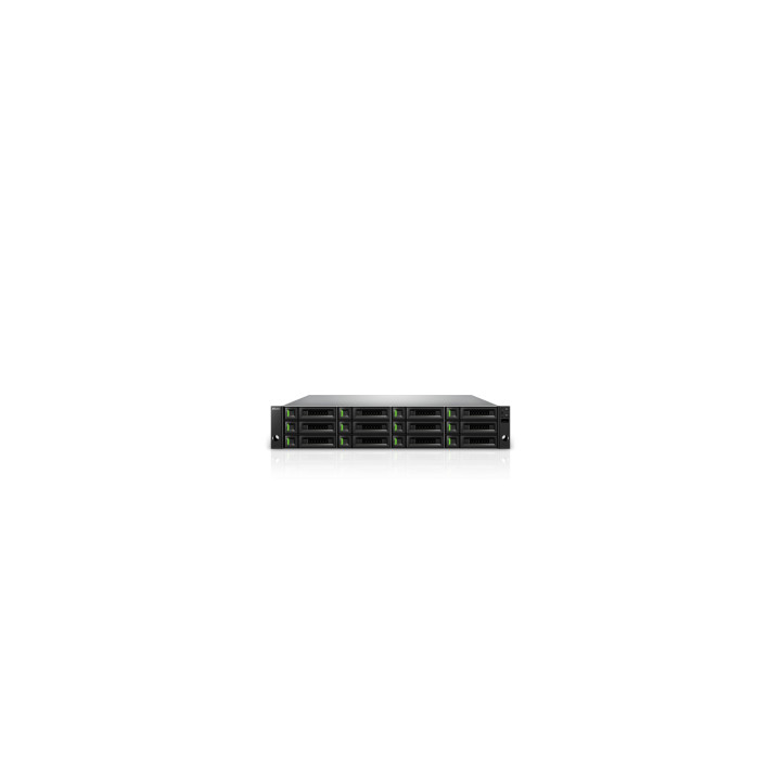 QSAN XCubeSAN XS1212D Servidor de almacenamiento Bastidor (2U) Intel® Xeon® 4 GB DDR4 0 TB Linux Negro