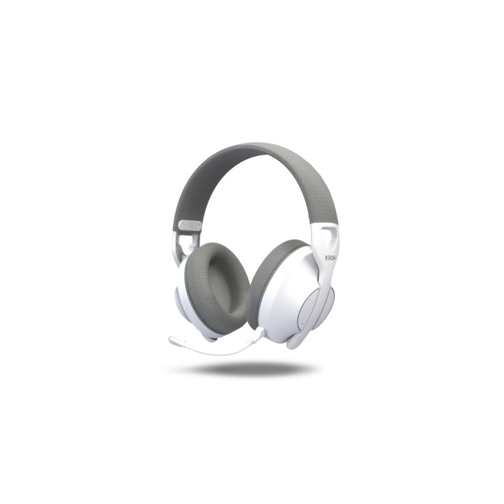 Krom Phase - Wireless Auriculares Gaming Blanco