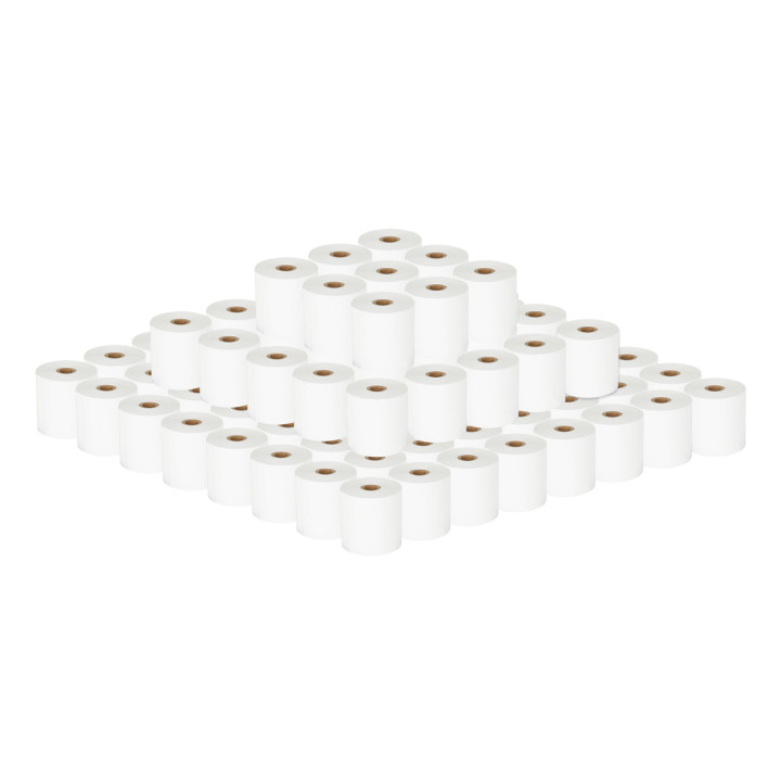 iggual Pack 100 rollos papel térmico sin BPA 57X57mm