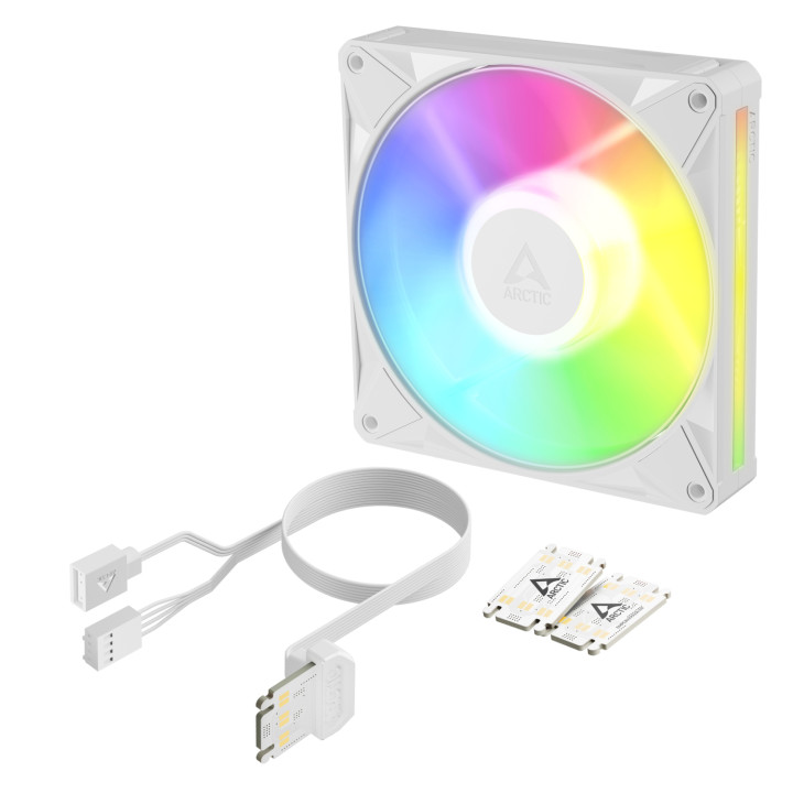 ARCTIC BioniX P14 A-RGB Carcasa del ordenador Ventilador 14 cm Blanco 1 pieza(s)
