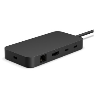 Microsoft Surface USB4 Dock Alámbrico Negro