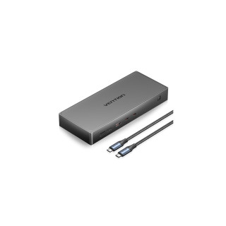 Vention TPWH0 base de conexión para disco duro Gris