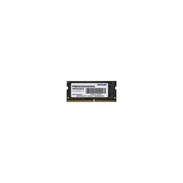 Patriot Memory Signature Line PSD48G320081S módulo de memoria 8 GB 1 x 8 GB DDR4 260-pin SO-DIMM