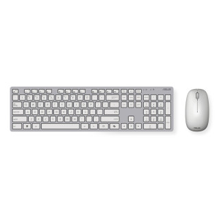 ASUS W5000 teclado Ratón incluido Oficina RF inalámbrico QWERTY Español Blanco