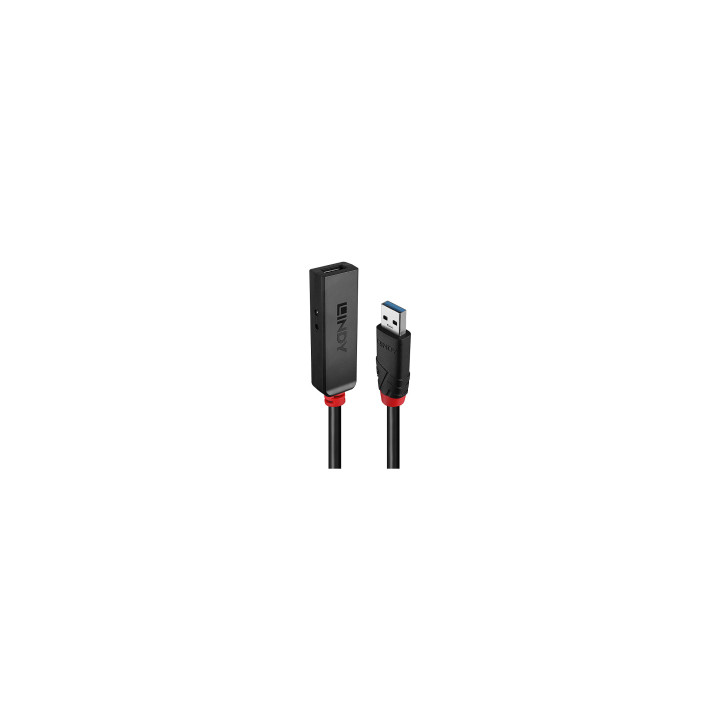Lindy 43400 hub de interfaz USB 3.2 Gen 1 (3.1 Gen 1) Type-C 5000 Mbit/s Negro
