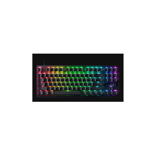 Razer Huntsman V3 Tenkeyless 8KHz teclado Juego USB QWERTY Inglés Negro