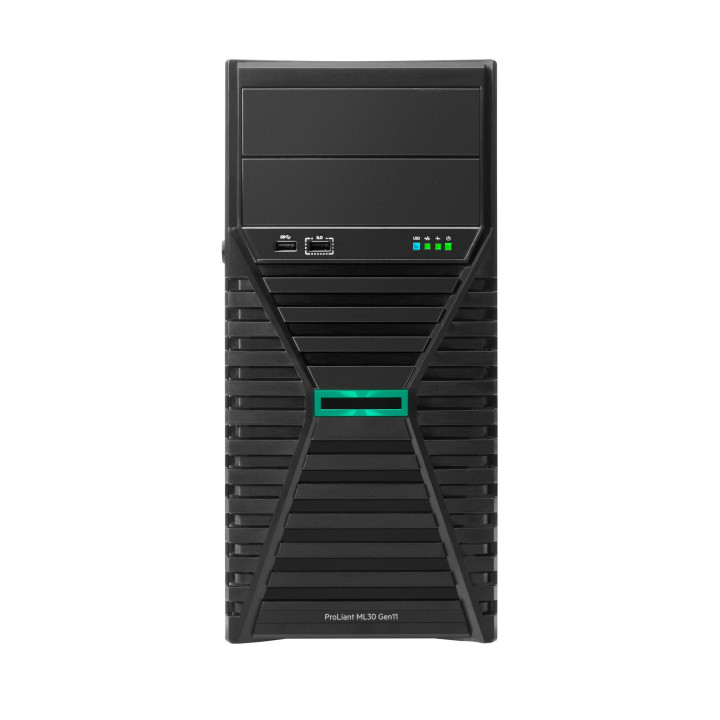 HPE ProLiant ML30 Gen11 6315P 2.8GHz 4c 1P 1x32GB-U 4LFF-NHP 2x1TB HDD 1x350W PS EU Server