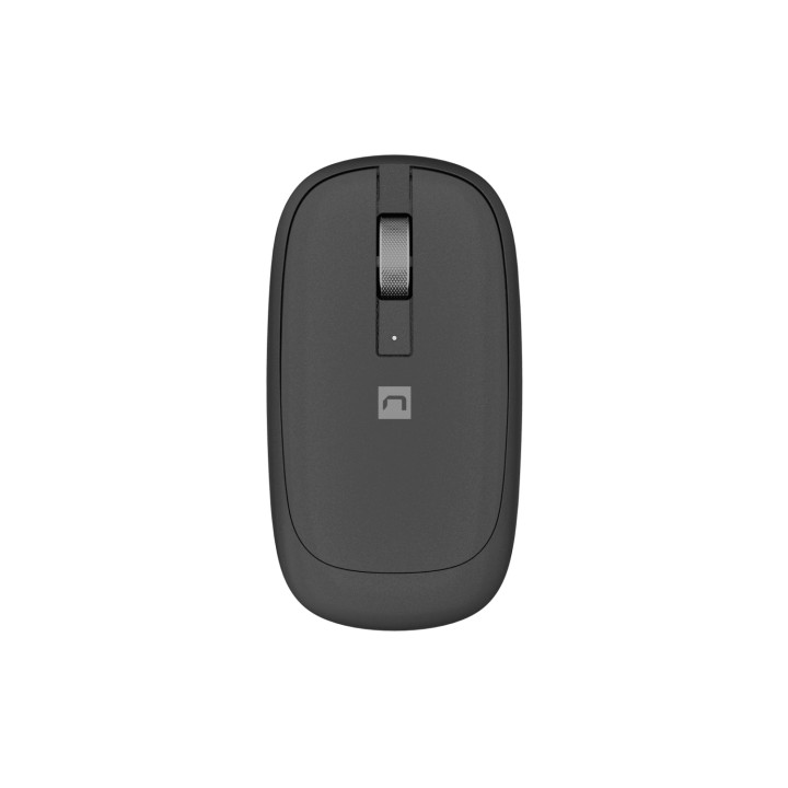 NATEC Lark ratón Oficina Ambidextro RF Wireless + Bluetooth Óptico 4000 DPI